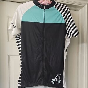 Primal Teal & Black Cycling Jersey XXL
